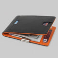 Leather Money Clip Wallet - Natural SD 051