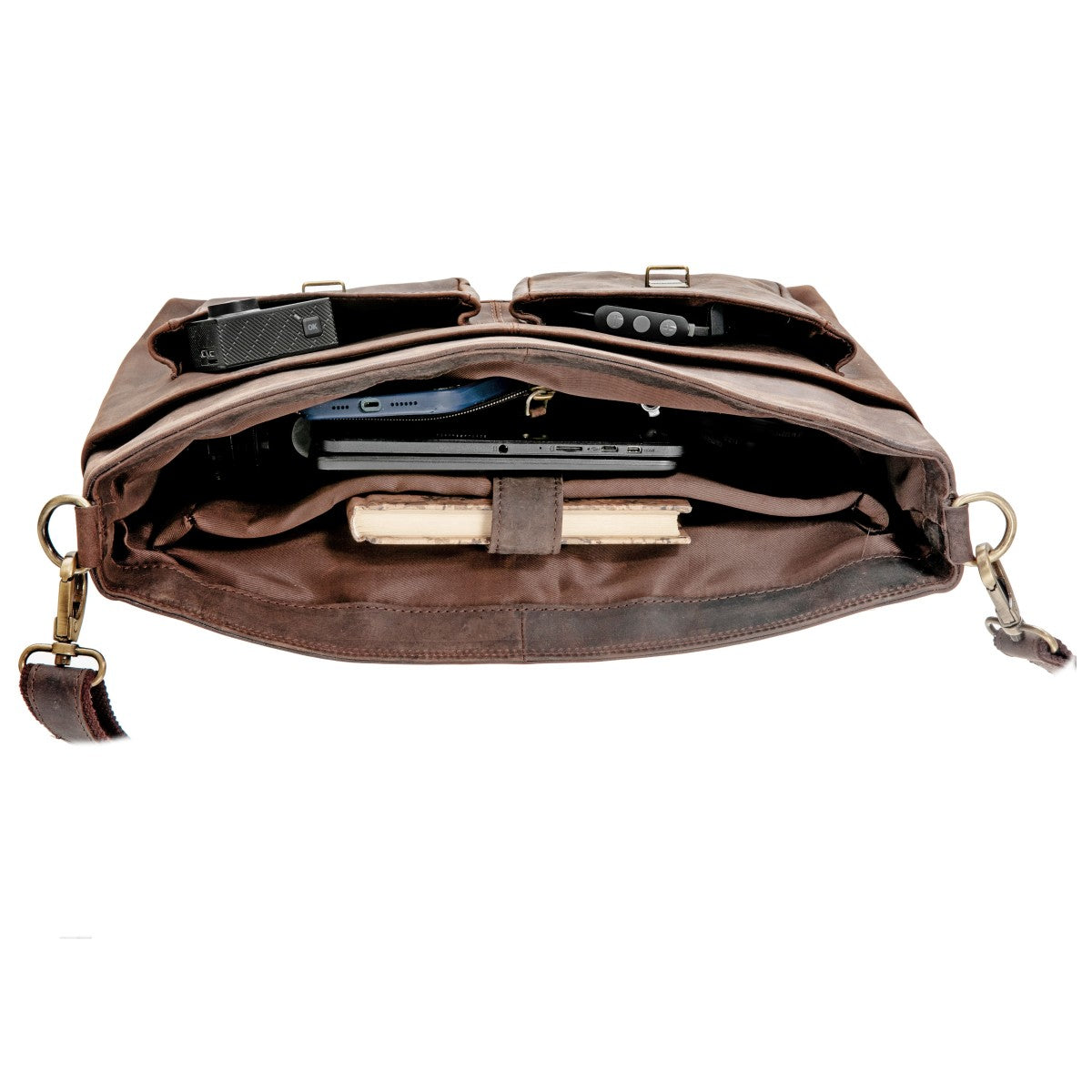 Buffalo Leather Sitka Messenger Bag AZ 054