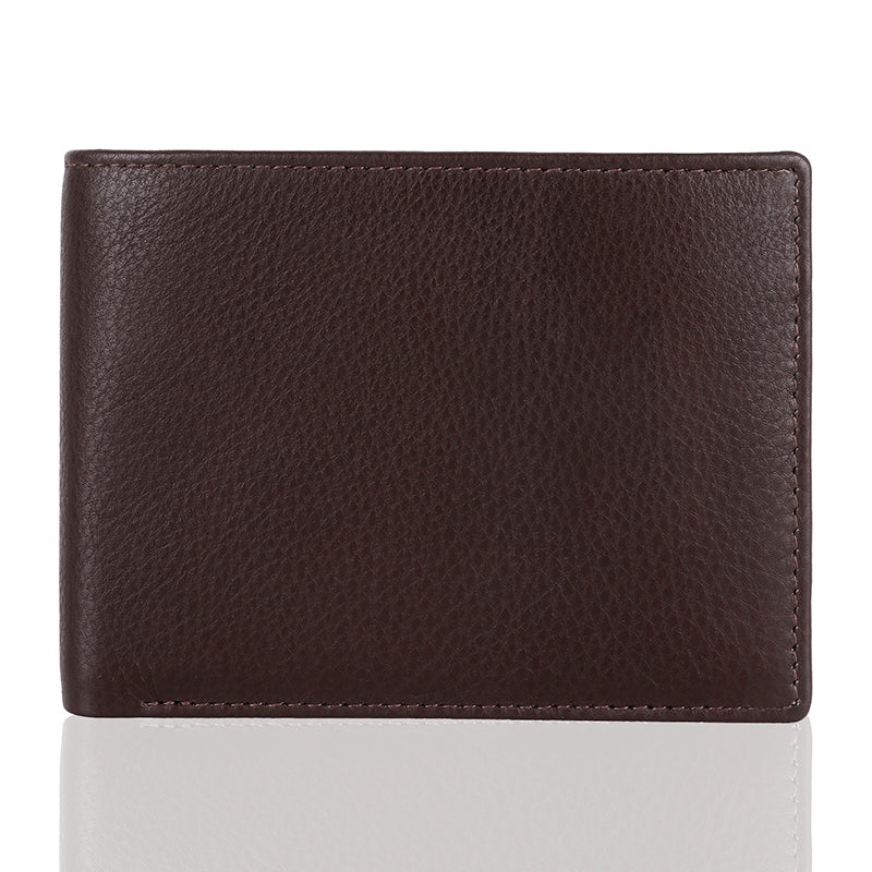 Full Grain Leather Bifold Wallet SD 038