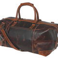 Leather Garment Bag, Handmade Leather Duffel Bag, Womens Mens Travel Bag, Cowhide Leather Bag