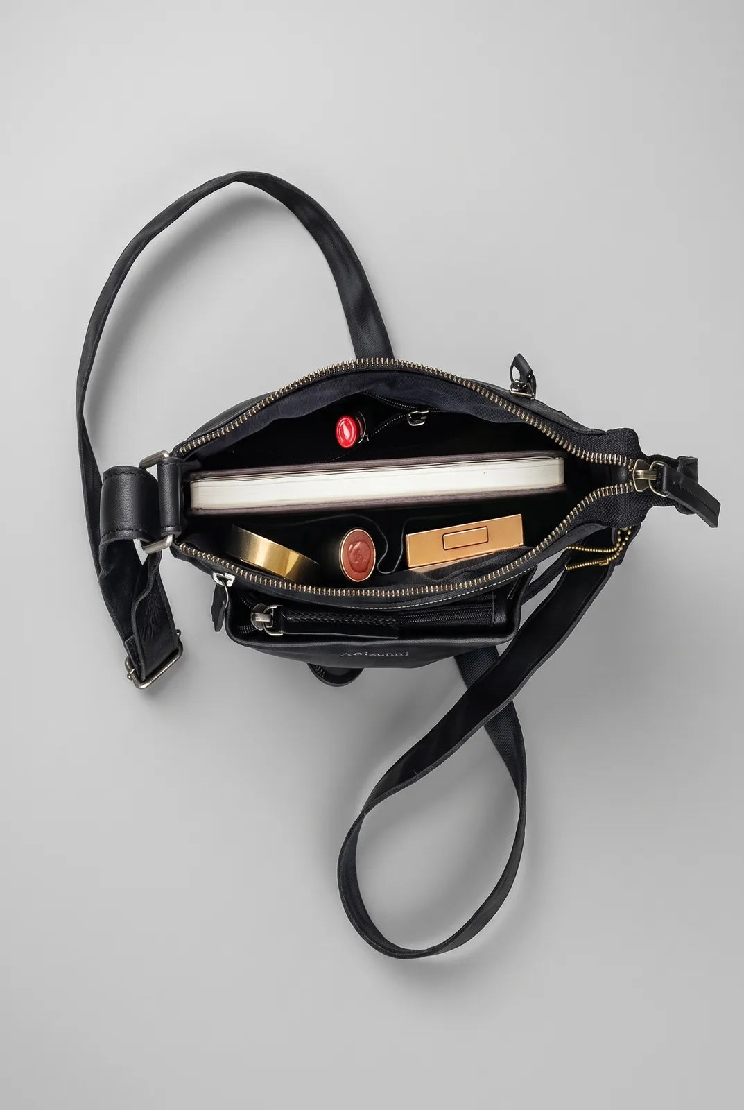 Premium Leather Satchel Bag AZ 060