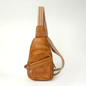 Artizanni Leather Sling Bag for Women Crossbody Bag Fanny Pack Shoulder Strap