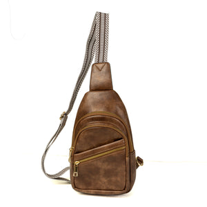 Artizanni Leather Sling Bag for Women Crossbody Bag Fanny Pack Shoulder Strap