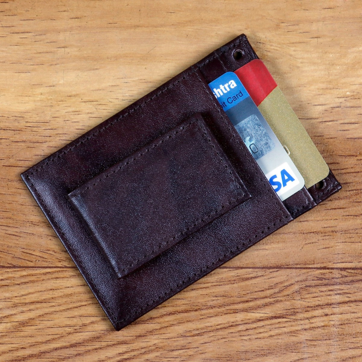 Genuine Leather Slim Detachable Money Clip SD 001