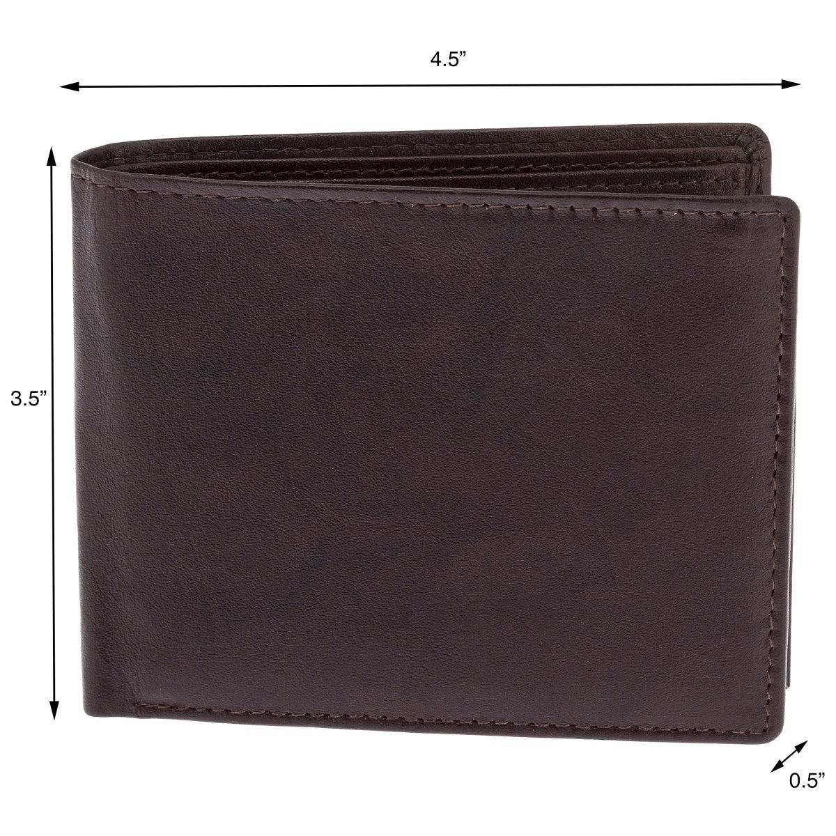 BIFOLD WALLET WITH ID WINDOW