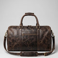 Voyager Bags Leather Handmade Leather Duffel Bag