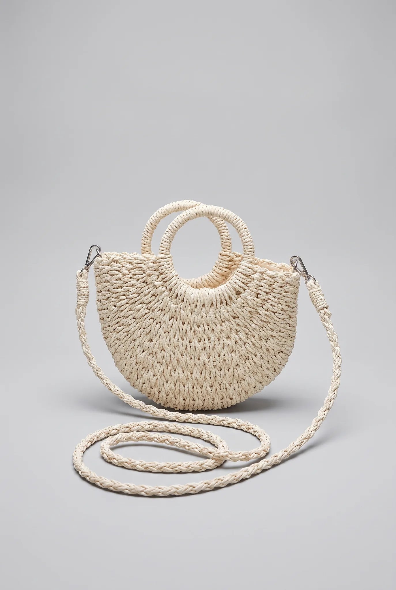 Rattan Straw Handbag
