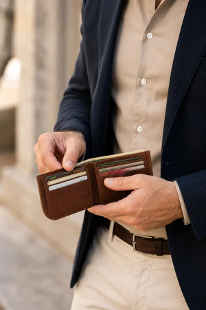Bifold Ergonomic Holder Brown