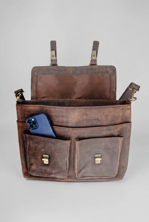 Buffalo Leather Sitka Messenger Bag AZ 054