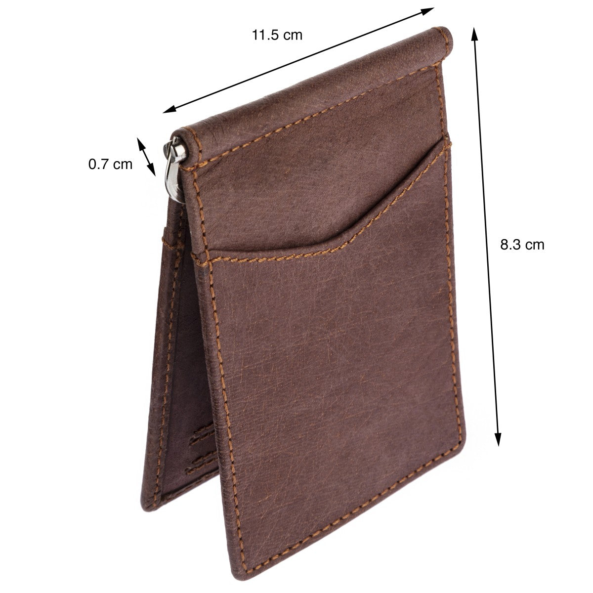 Money Clip Leather Holder Wallet SD 002