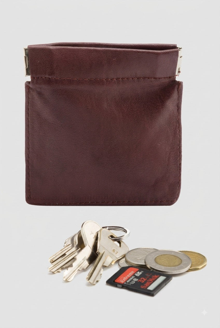 Compact Coin Pouch SD 015 – Artizanni Leather