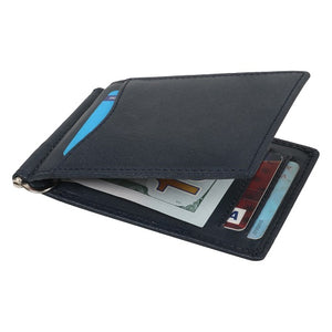Money Clip Leather Holder Wallet SD 002