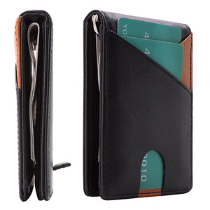 Leather Wallet with Money Clip SD 063