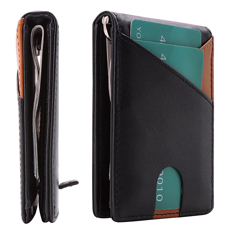 Leather Wallet with Money Clip SD 063