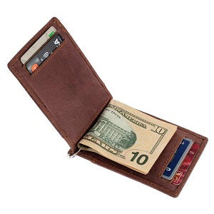 Money Clip Leather Holder Wallet SD 002