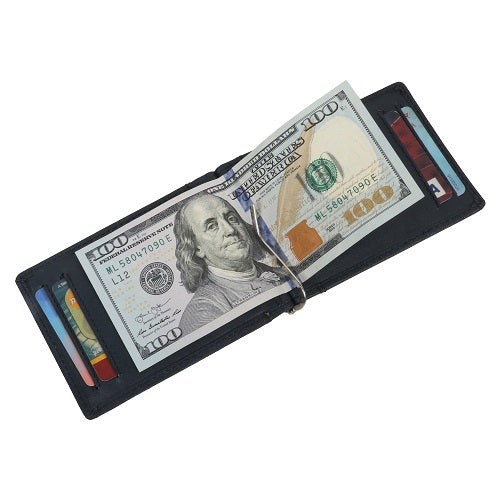 Money Clip Leather Holder Wallet SD 002