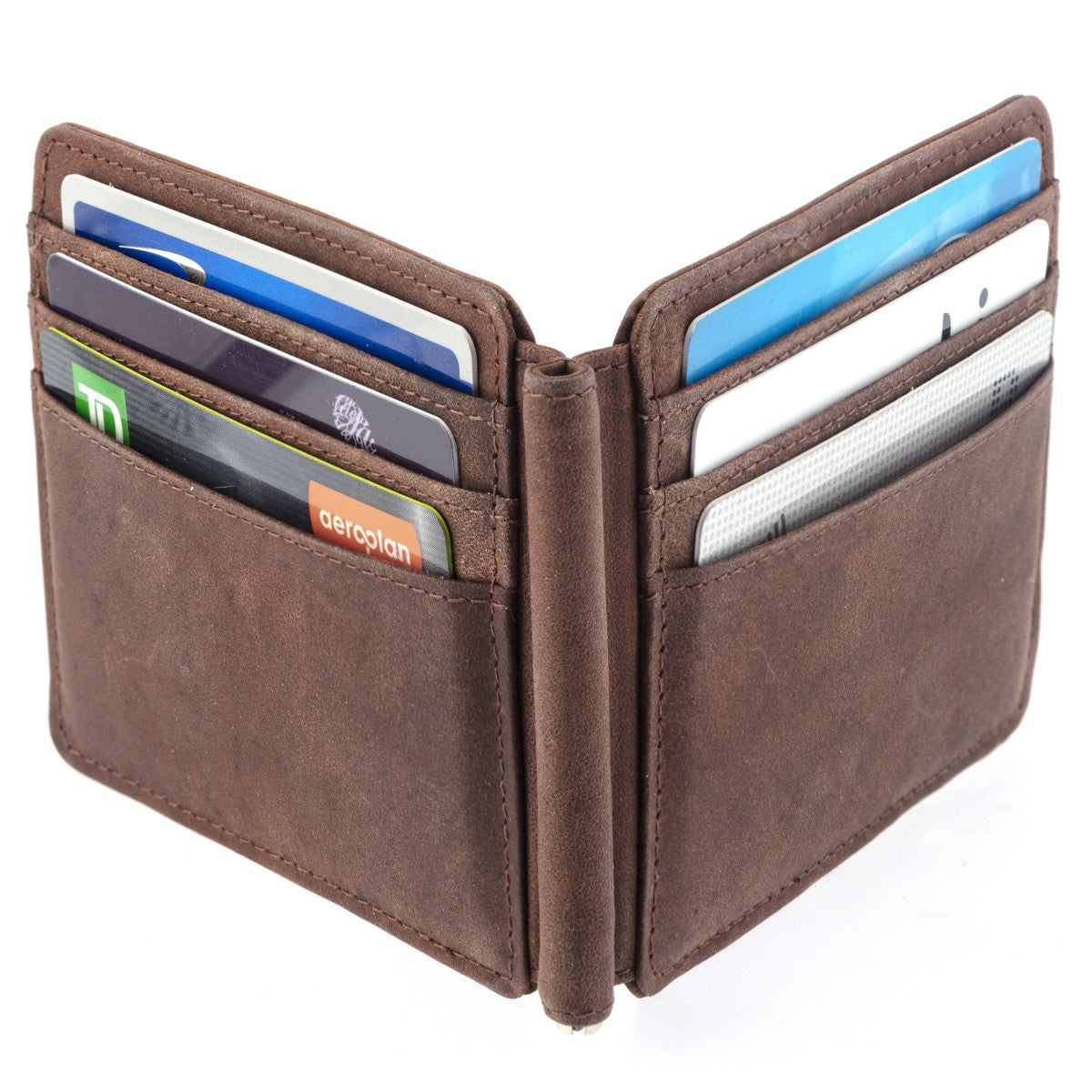 Money Clip Leather Holder Wallet SD 002