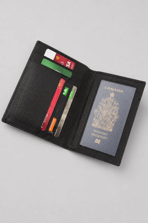 FID Secure Passport Bifold Holder Case SD 017 (Black)