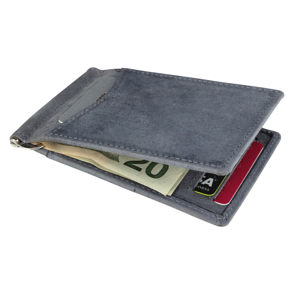 Money Clip Leather Holder Wallet SD 002