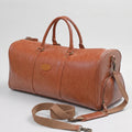 Journey Leather Duffel Bag - front