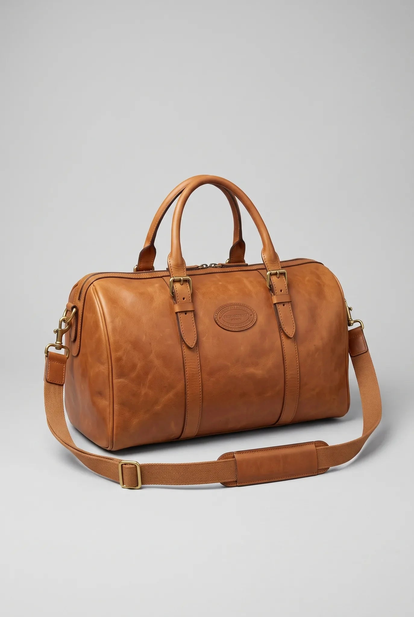 Journey Leather Duffel Bag