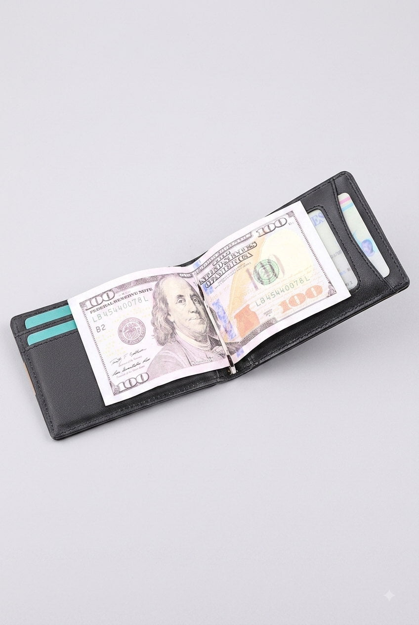 Leather Wallet with Money Clip SD 063 – view 13
