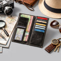 Men’s Heritage Checkbook Wallet – Artizanni Leather