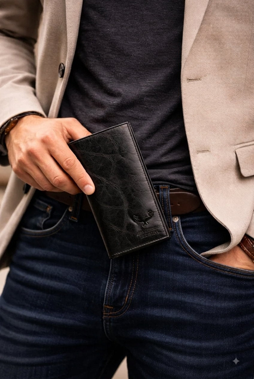 Men’s Heritage Checkbook Wallet – view 2