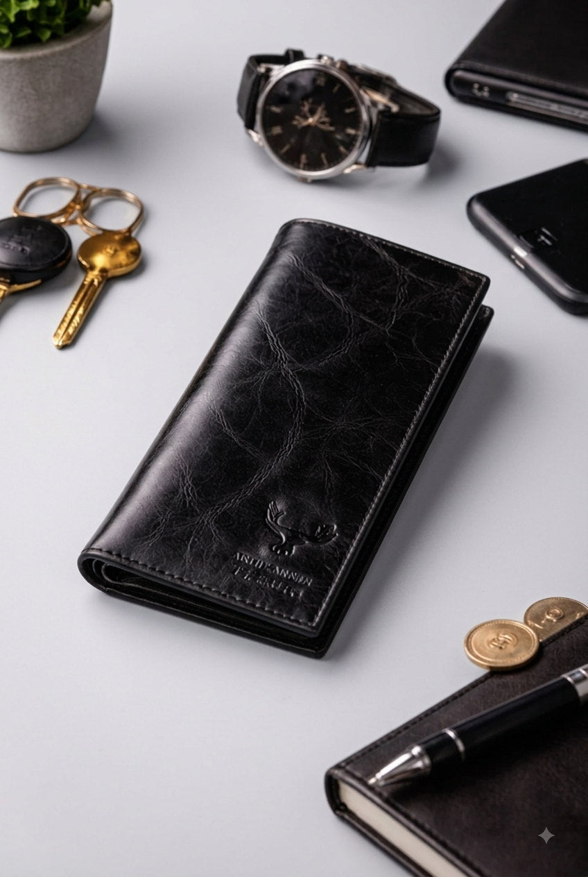 Men’s Heritage Checkbook Wallet – view 4