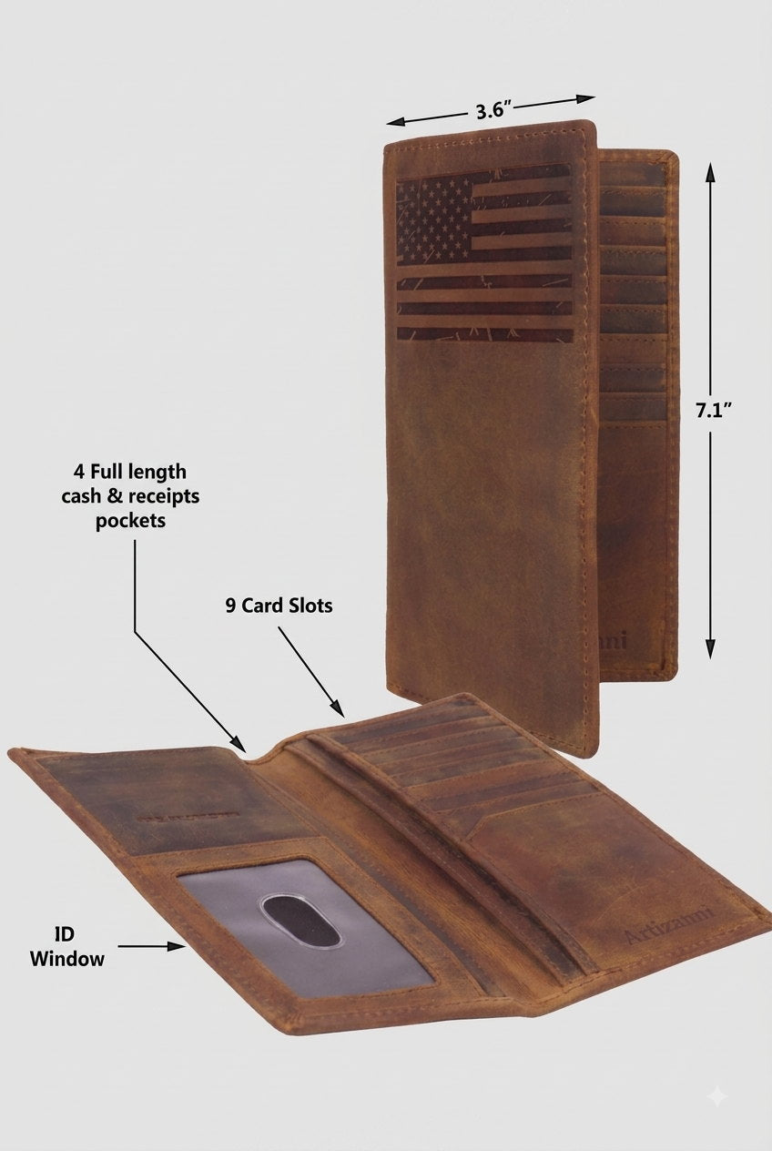 Men’s Heritage Flag Rodeo Wallet (FLAG) SD 033 – view 16