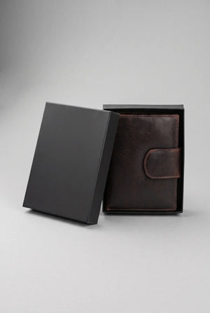 Men's RFID Secure Bifold Travel Holder SD 014