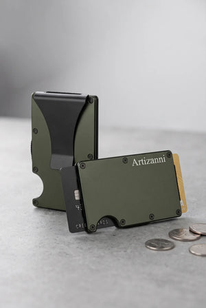 Minimalist Money Clip Aluminum SD 023 - grey