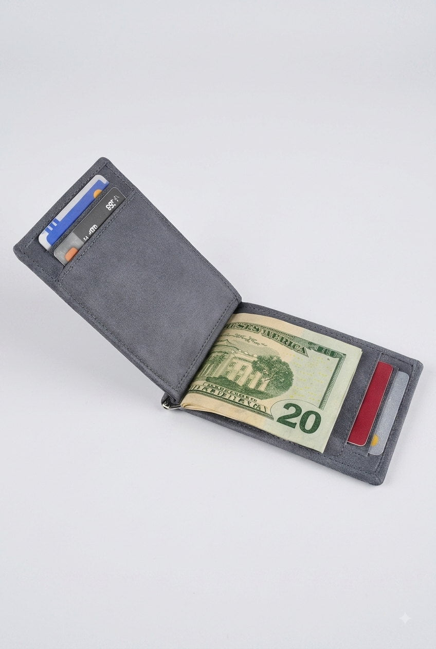 Money Clip Leather Holder Wallet SD 002 – Artizanni Leather