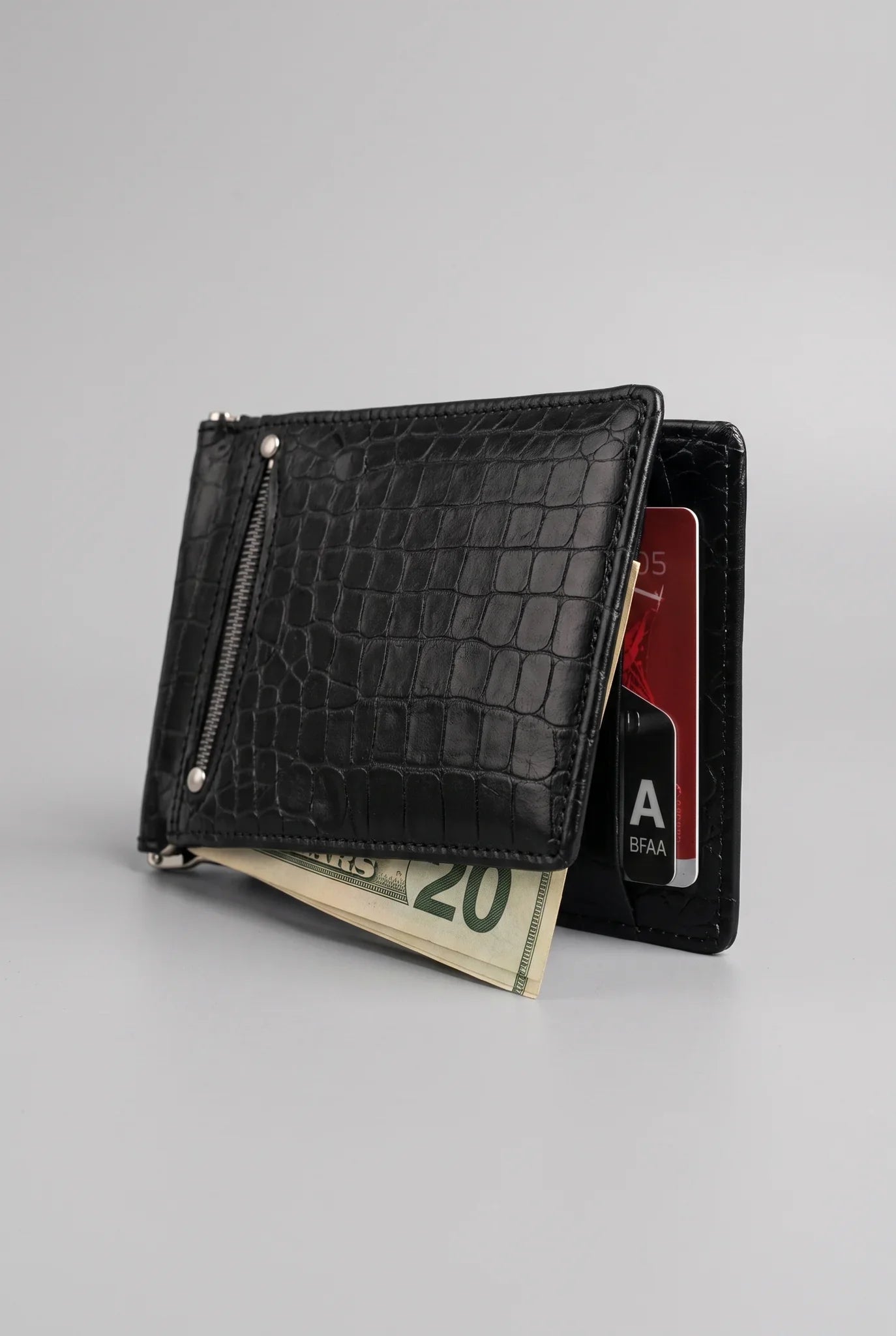Money Clip Leather Holder Wallet SD 002