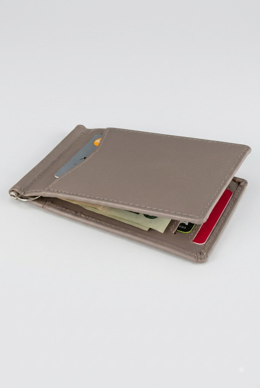 Money Clip Leather Holder Wallet SD 002 – view 2