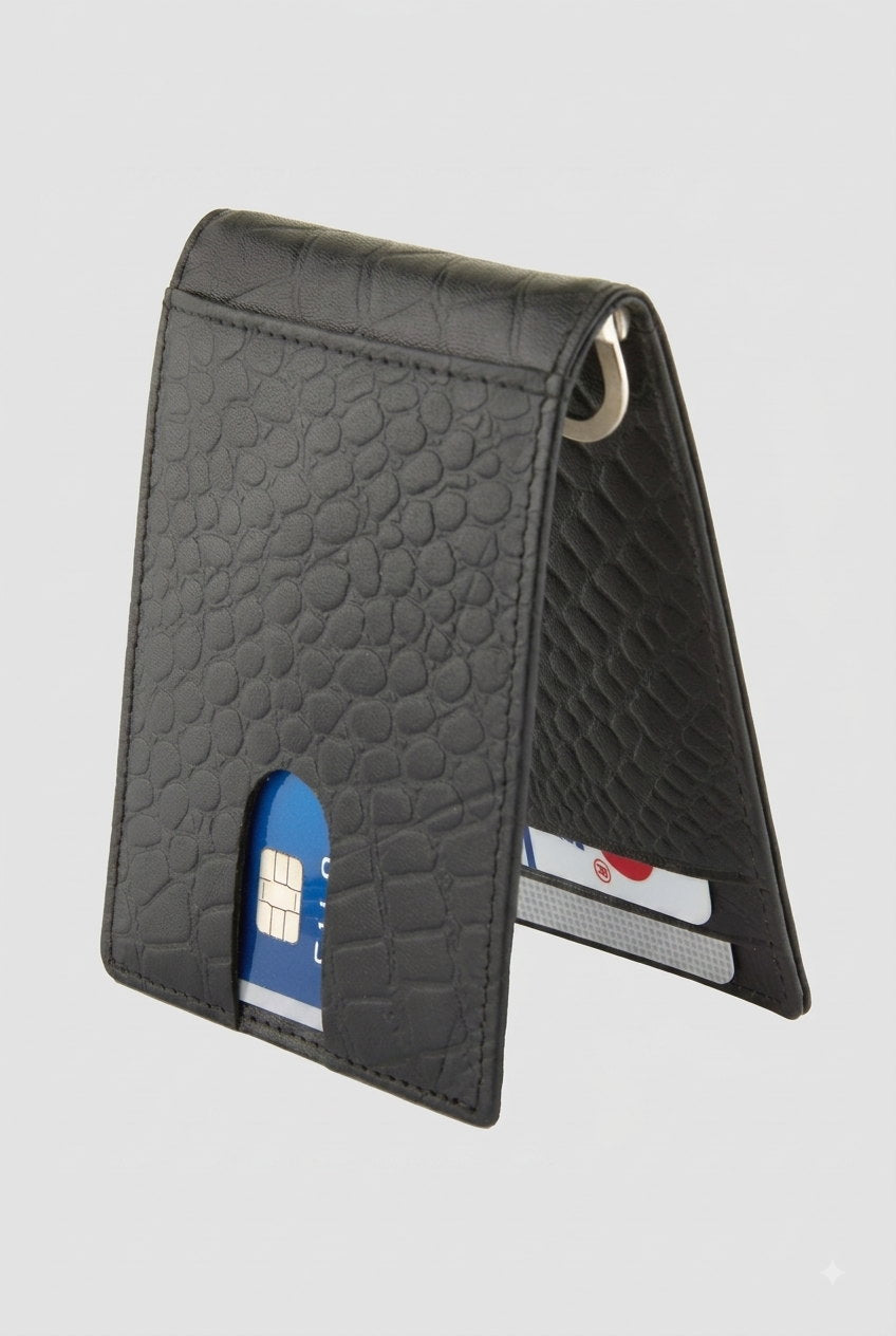 Money Clip Leather Holder Wallet SD 002 – view 8