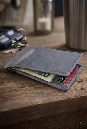 Money Clip Leather Holder Wallet SD 002 – view 9