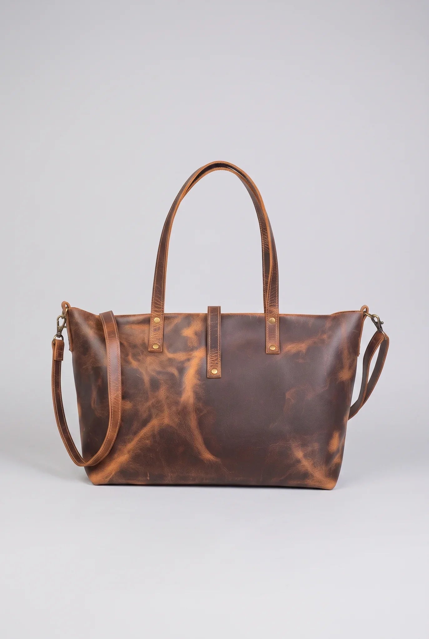 Mordernist Leather Classic Tote Purse SD 066 (Retro)