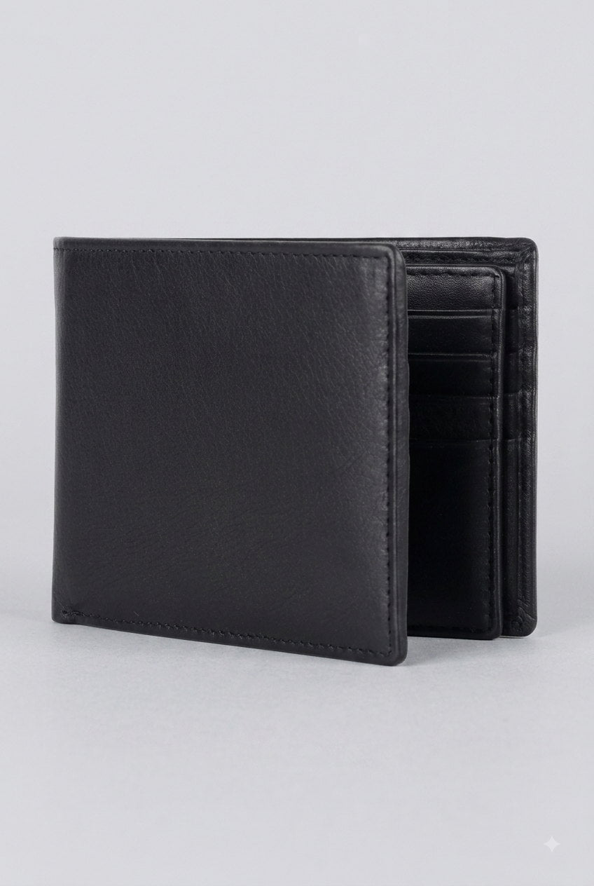 Nappa RFID Secure Bifold with Coin Pocket – view 5
