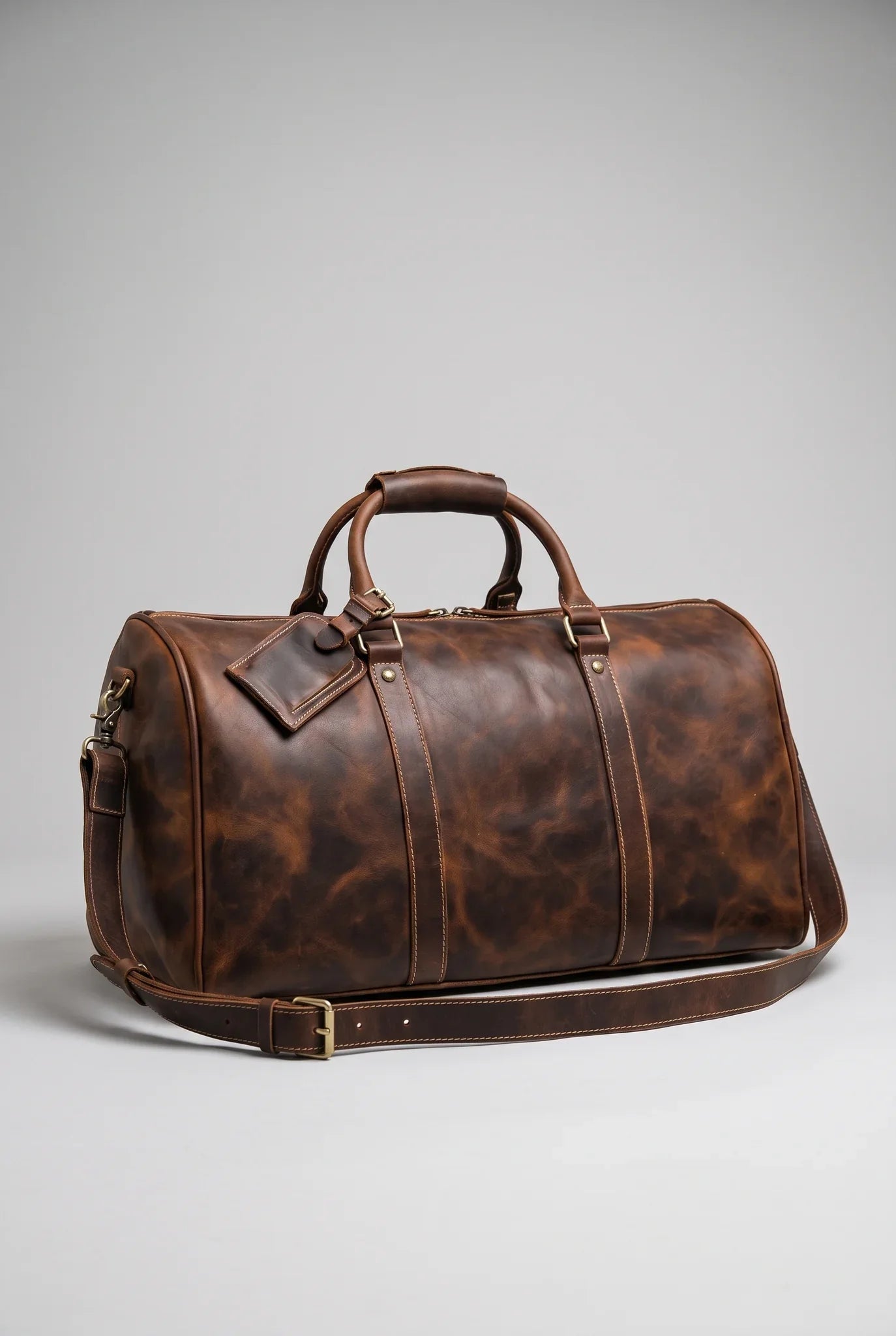 Nomad Leather Weekender Travel Bag MK 081