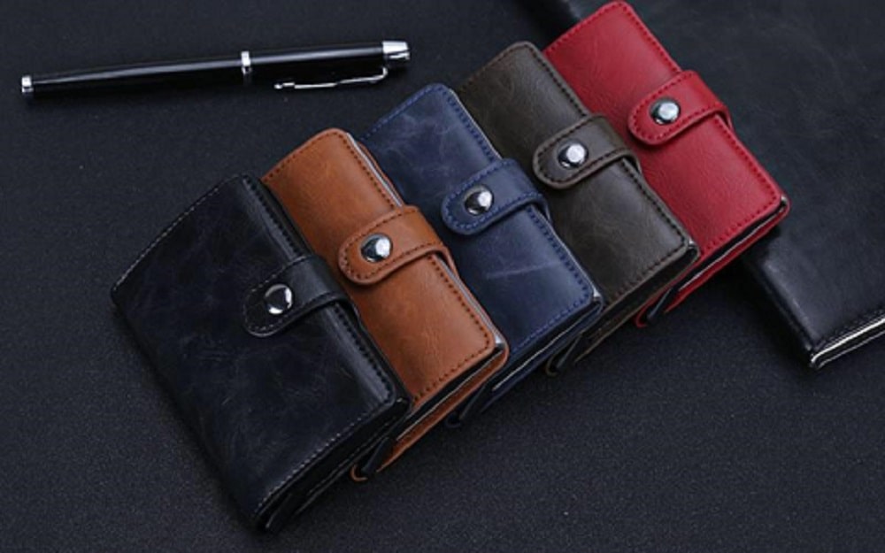 Pop up RFID Card Holder Aluminum SD 024