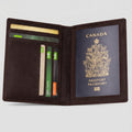 RFID Secure Passport Bifold Holder Case SD 017 (Coffee) – view 4