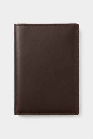 RFID Secure Passport Bifold Holder Case SD 017 (Coffee) – view 5