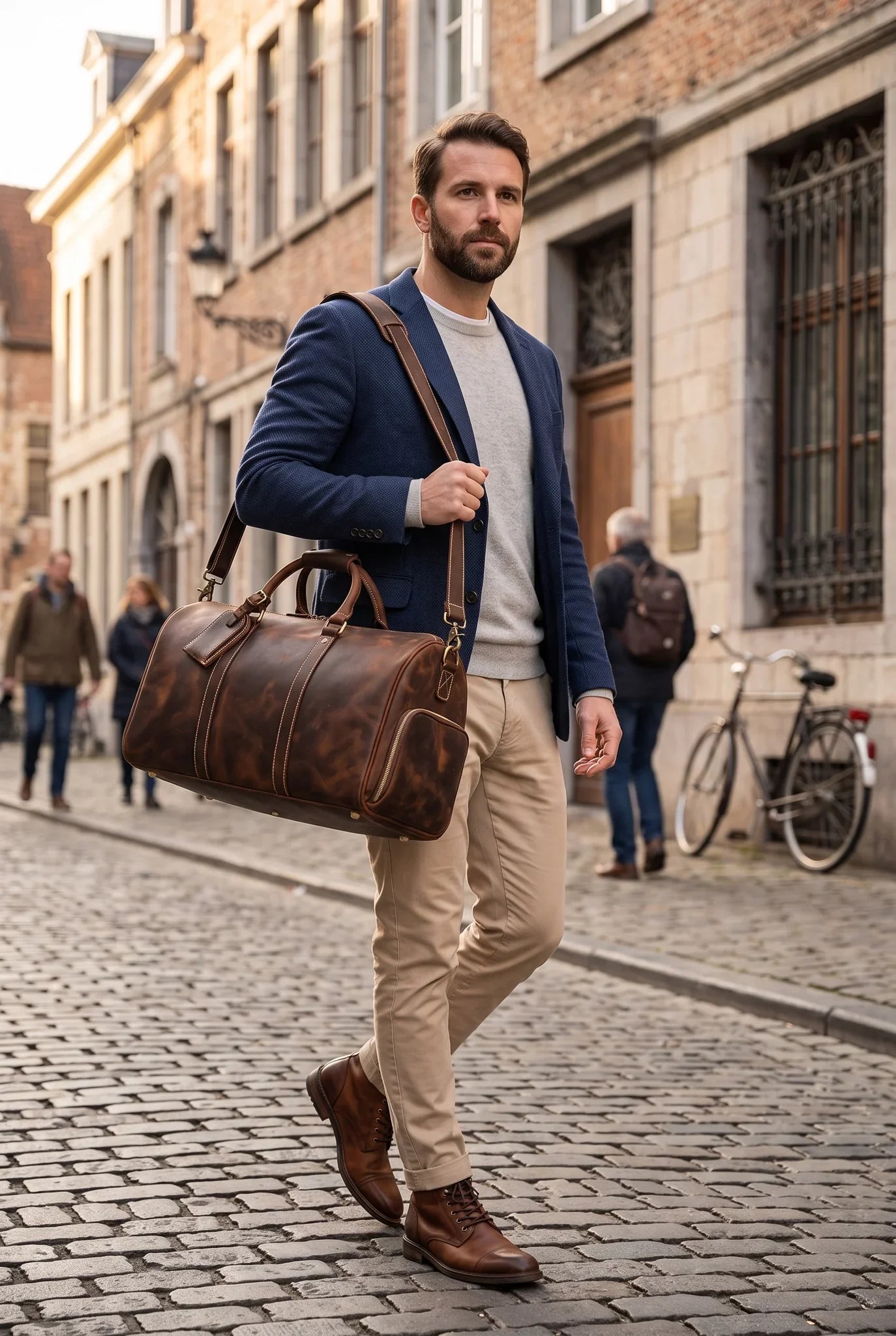 Saddle Weekender Bag (Vintage)