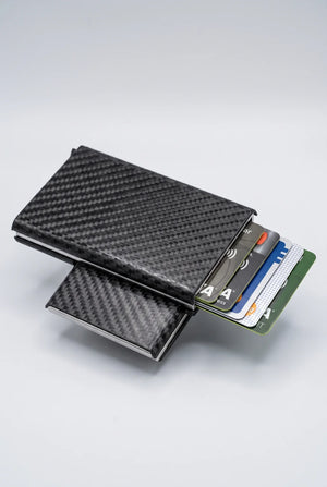 Slim Wallets Aluminum Carbon Fiber Wallet SD 023