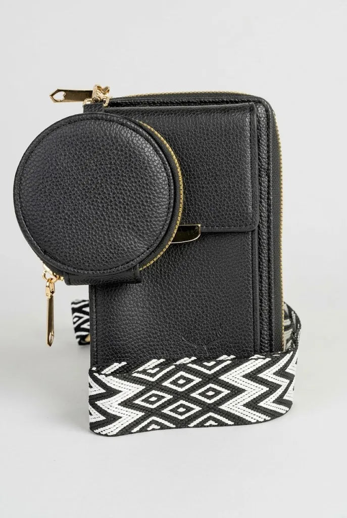 Vegan Crossbody Bag Guitar Strap SD 074