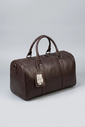 Voyager Leather Duffel Bag (Full Grain Bag)