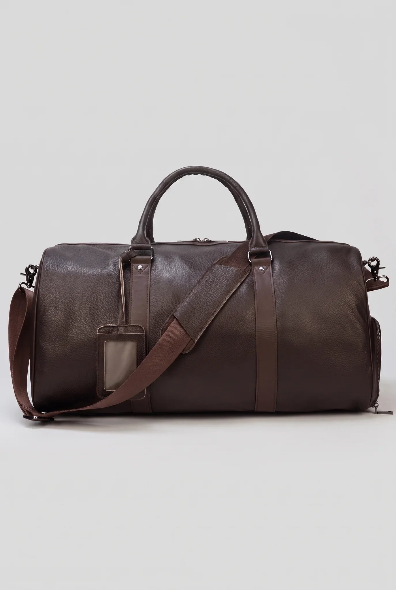 Voyager Leather Duffel Bag (Full Grain Bag)