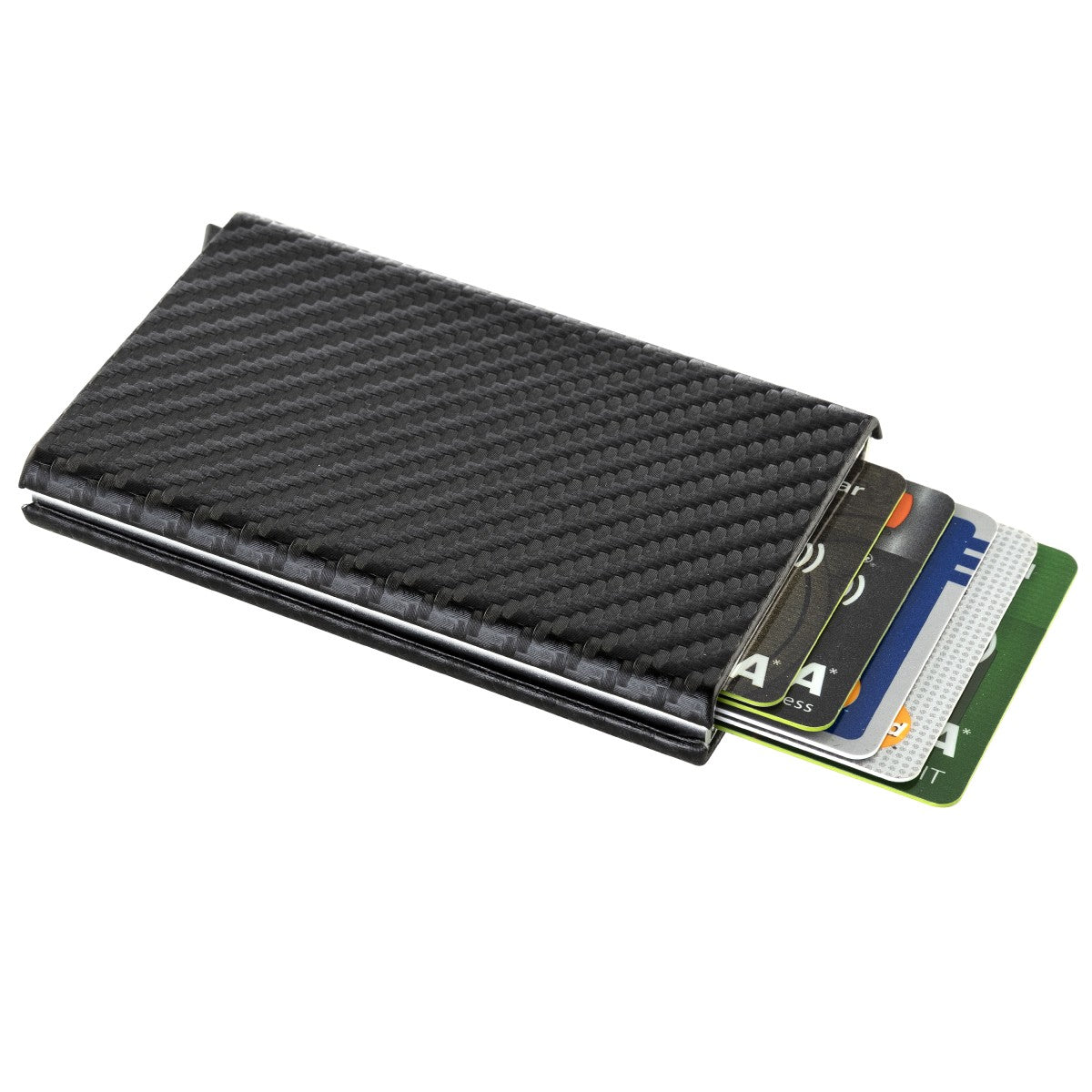 Slim Wallets Aluminum Carbon Fiber Wallet SD 023