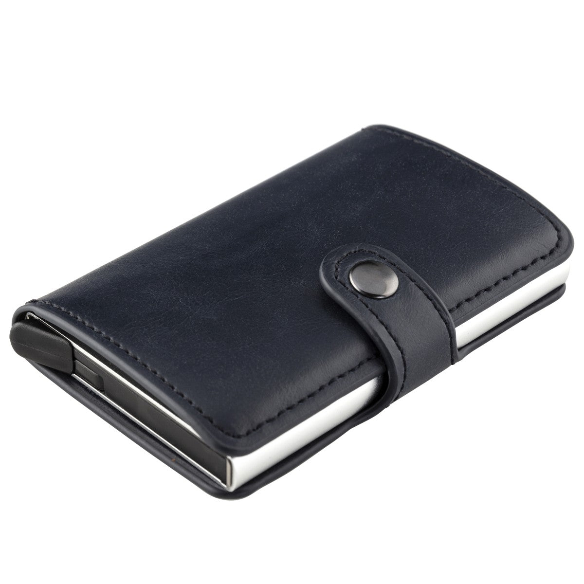 Pop up RFID Card Holder Aluminum SD 024 (Cognac)
